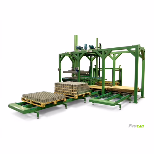 PROstack 1250 - Palletizer with paper layer supply